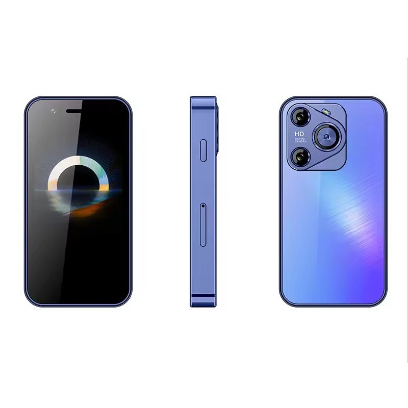 P70 Mini 3inch 1100mAh 2+16GB 5MP Rear Camera Google Play Android 8.1 Dual SIM Card Face ID Mini Phone 3G